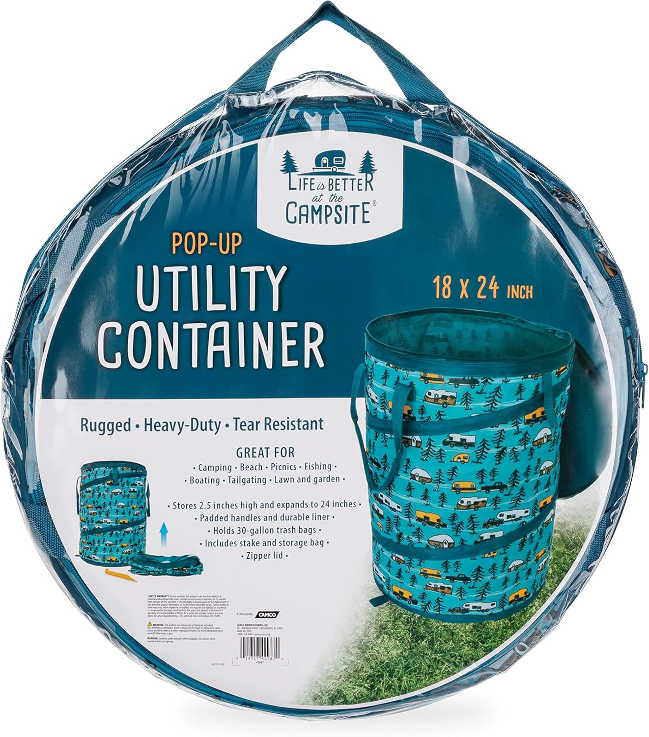 Camco Collapsible Trash Can