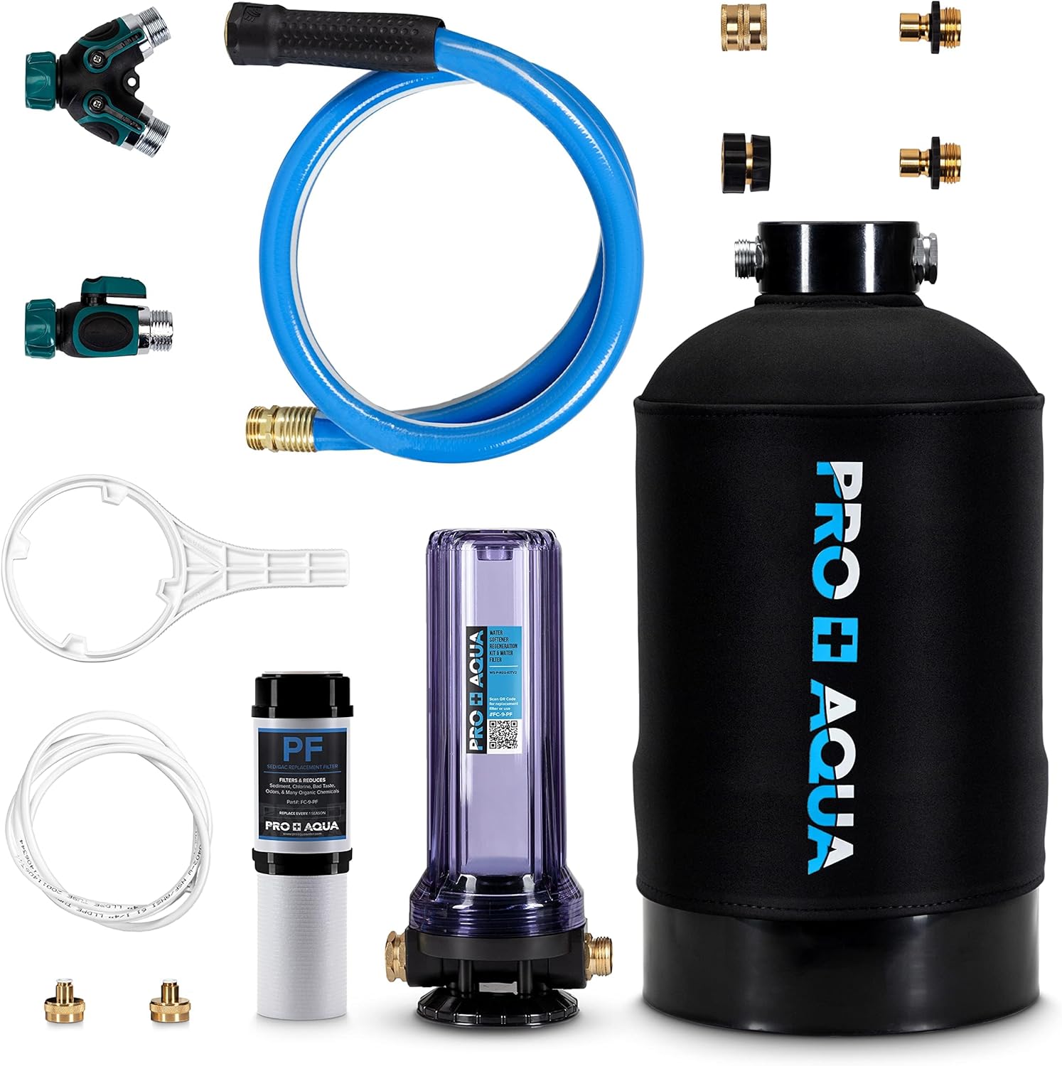 Pro+Aqua Portable RV Water Softener